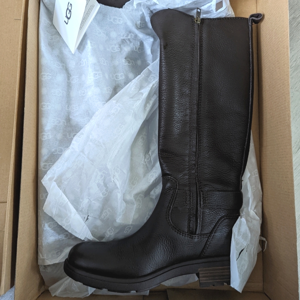 COPY - Ugg Brown Boots Tall Harrison Women Size 8